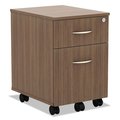 Alera 15.88 in W 2 Drawer File Cabinets, Modern Walnut ALEVABFWA